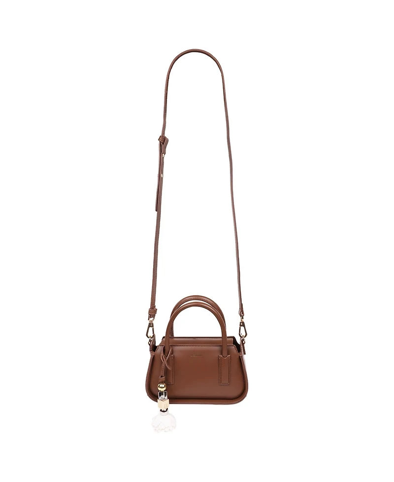 Jason Wu Structured Mini Bag with Removable Crossbody Strap & Jw Charm