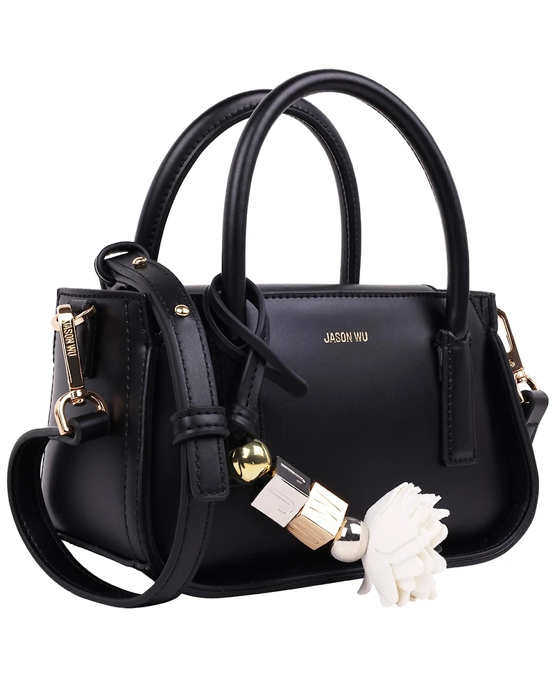 Jason Wu Structured Mini Bag with Removable Crossbody Strap & Jw Charm