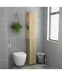 Boyel Living66.9" Tall Modern Bathroom Cabinet with Open Shelves For Laundry Rooms or Washrooms