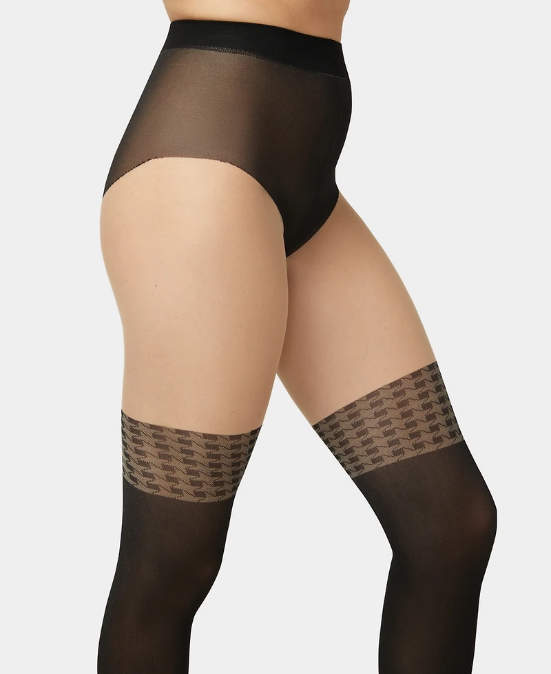 Hue Women's Faux Thigh High Tights