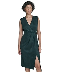 Calvin Klein Women's Side Chain Midi Dress