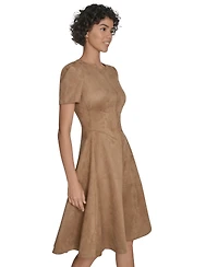 Calvin Klein Women's Fit and Flare Short Dress