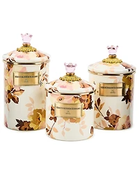 MacKenzie-Childs Wild Rose Small Canister