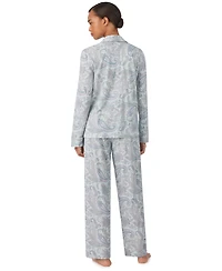 Lauren Ralph Women's 2-Piece Paisley Print Pajama Set