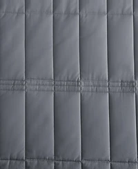 Calvin Klein Washed Percale Solid Cotton 2-Pc. Quilt Set, Twin