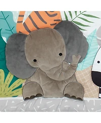 Bedtime Originals Baby Mighty Jungle Animals 3-Piece Nursery Crib Bedding Set