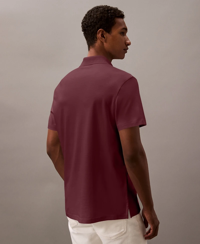 Calvin Klein Men's Short Sleeve Supima Cotton Polo Shirt