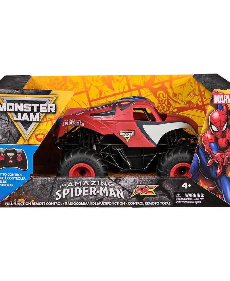Monster Jam Marvel the Amazing Spider-Man Rc Monster Truck