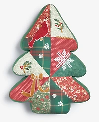 Charter Club Christmas Tree Decorative Pillow, 12" x 26"