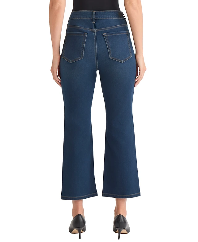 Shop Jones New York Women's City Denim Lexington Crop Flare Jeans