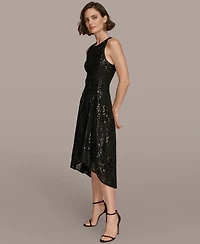 Donna Karan New York Women's Sleeveless Sequin Dress