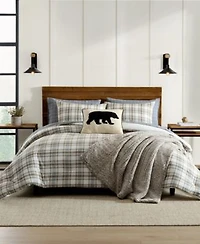 Eddie Bauer Ashland Plaid Cotton Reversible Comforter Set