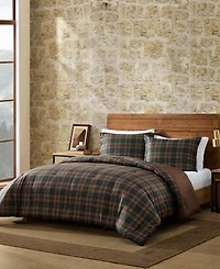 Eddie Bauer Huntley Plaid Microfiber -Pc. Comforter Set