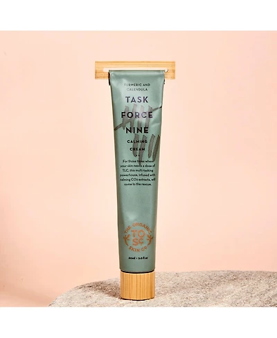 The Organic Skin Co Task Force Nine Calming Cream & Organic Face Moisturizer | Calming Calendula Cream For Sensitive & Irritated Skin | For Men and Wo