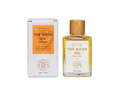 Nourishing Skin Glow Serum | Hydrating Face Oil with Rosemary & Turmeric, Gua Sha Organic Care | 30 mL