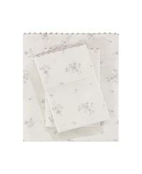 Sunham Callie Floral 200-Thread Count 4-Pc. Sheet Set
