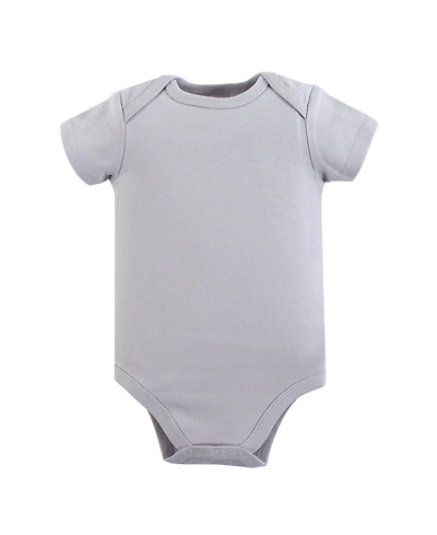 Luvable Friends Baby Boys Unisex Breathable Cotton Full-Body Suits