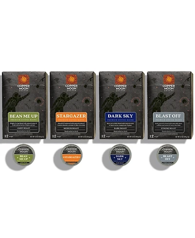 Single Serve Coffee Pods for Keurig K Cup Brewers, Out of This World Blends Variety Pack, 48 Count