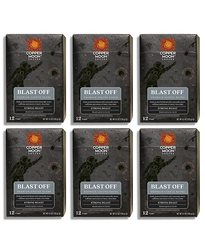 Copper Moon Coffee Blast Off Blend Single Serve Coffee Pods, 72 Count