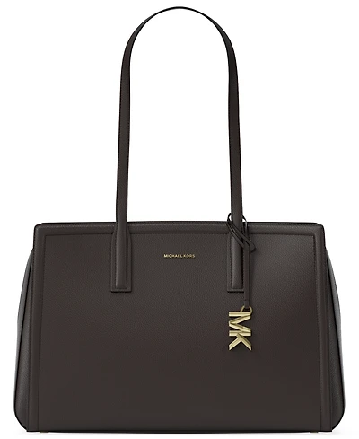 Michael Kors Women's Laila Medium Leather Tote Bag