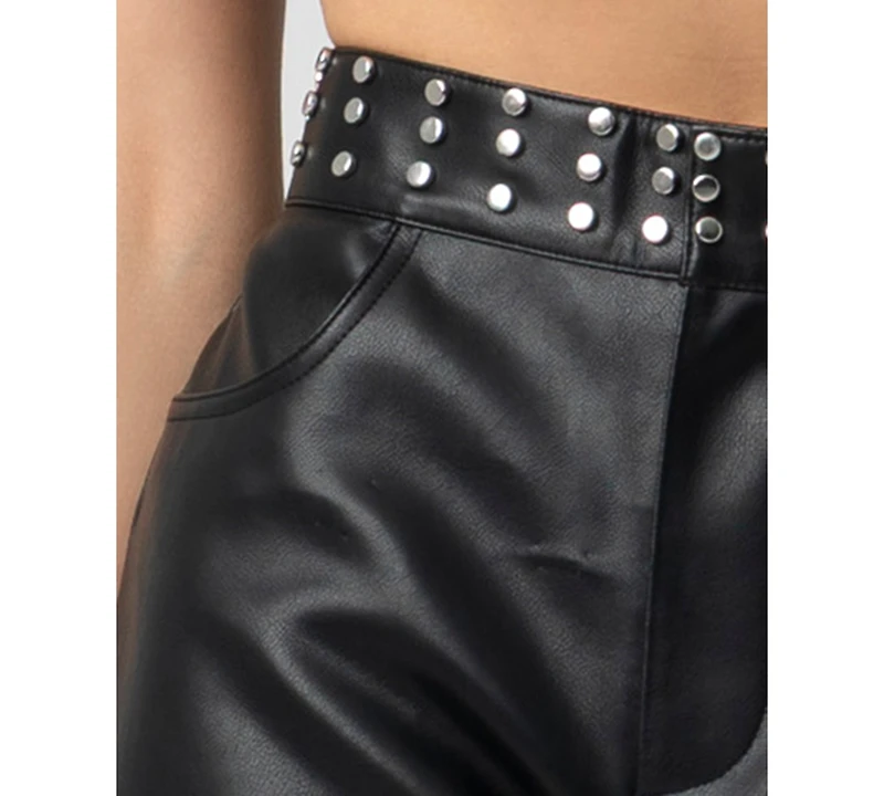 Blank Nyc Women's High Waist Shorts
