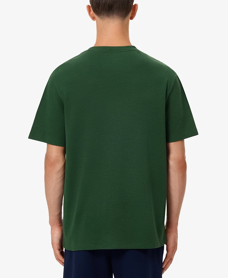 Lacoste Men's Short Sleeve Thermal T-Shirt