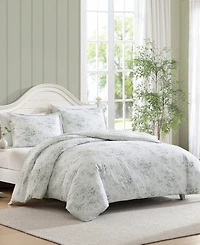Laura Ashley Arundel Sateen 3-Pc. Duvet Cover Set