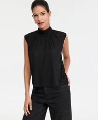 I.n.c. International Concepts Women's Mock-Neck Tank Top, Macy's Exclusive