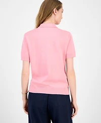 Tommy Hilfiger Women's Embellished Polo Sweater