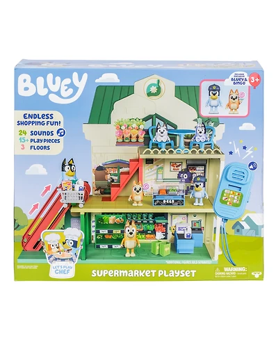 Bluey Let's Play Chef Supermarket Playset