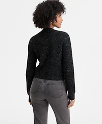 On 34th Women's Metallic-Flecked Rhinestone-Button Cardigan, Macy's Exclusive