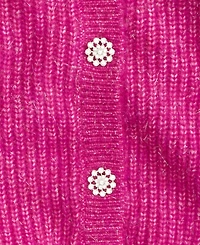 On 34th Women's Lurex Rhinestone-Button Cardigan, Macy's Exclusive