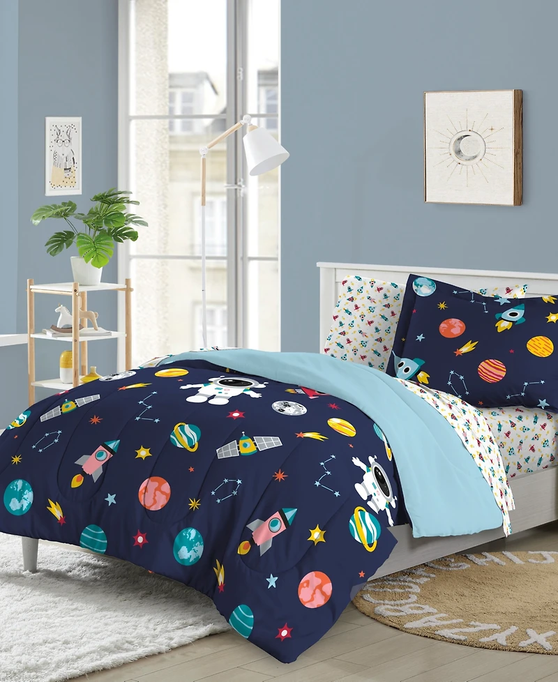 Dream Factory Space Galaxy 7-Pc. Comforter Set, Full