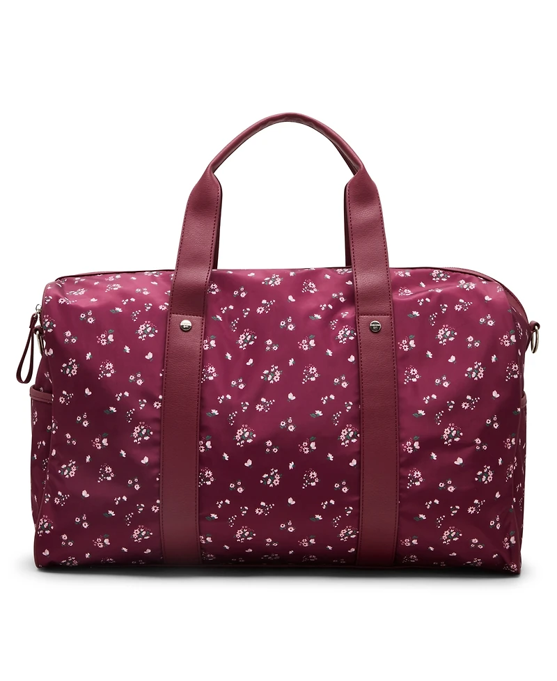 Madden Girl Zipper Duo Duffle Bag