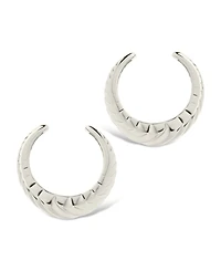 Sterling Forever Beth Twisted Croissant Ear Cuff Earrings