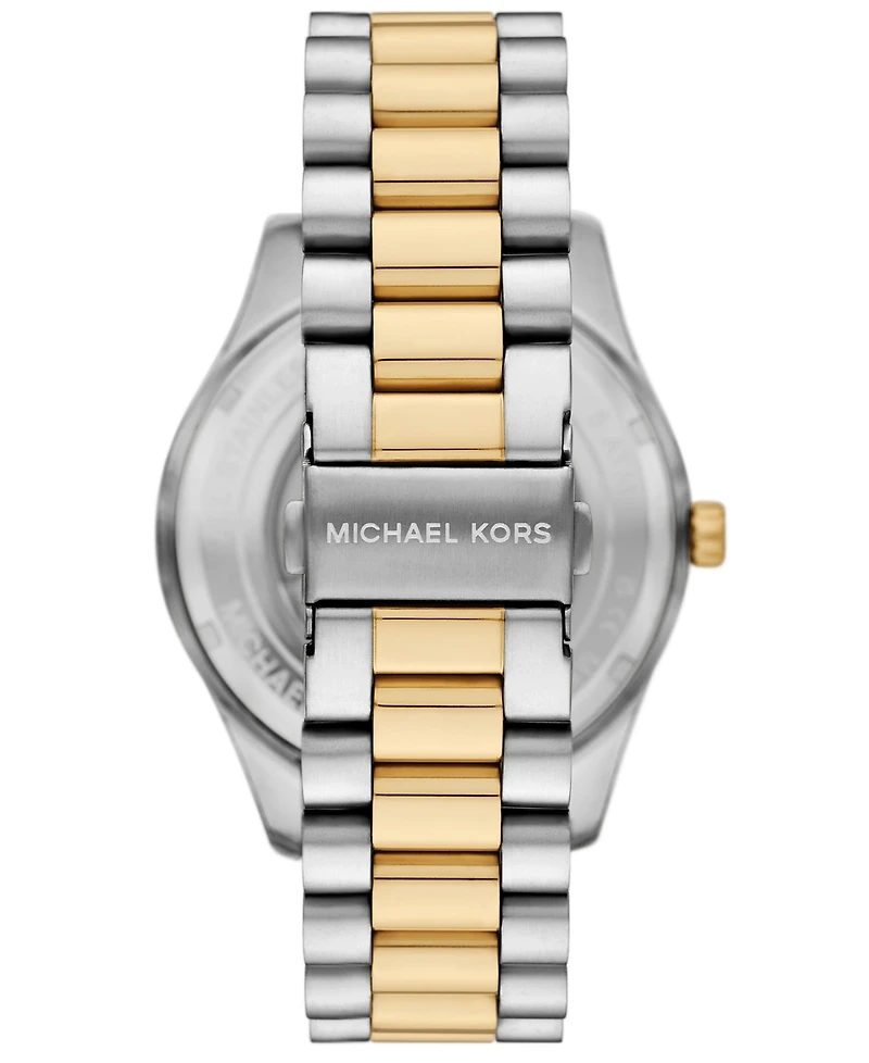 Michael Kors Men's Lexington Automatic Two-Tone Stainless Steel Watch, 45mm