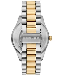 Michael Kors Men's Lexington Automatic Two-Tone Stainless Steel Watch, 45mm