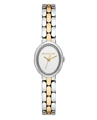 Michael Kors Women's Maude Three-Hand Two-Tone Stainless Steel Watch, 21mm
