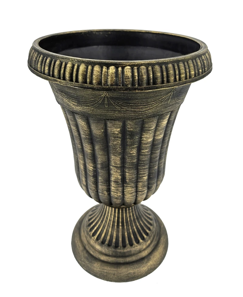 Puleo 36" Pre-Lit Artificial Potted Red Poinsettias