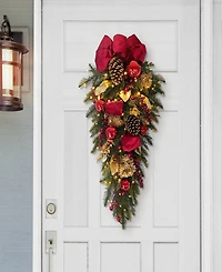 Puleo 28" Pre-Lit Adorned Swag