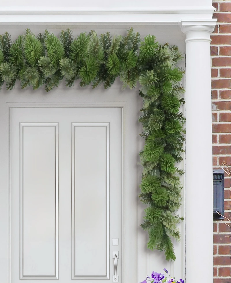 Puleo 20' x 10" Oklahoma Pine Artificial Christmas Garland