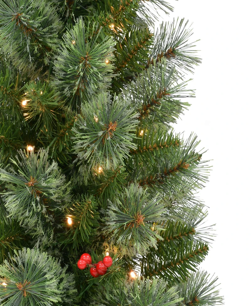 Puleo -Pc. Pre-Lit Artificial Christmas Decor Set