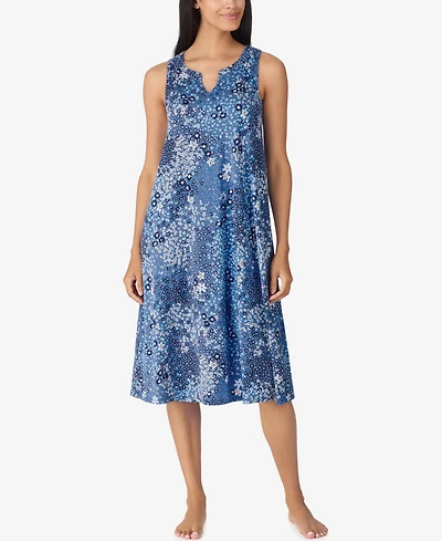 Ellen Tracy Women's Sleeveless Midi Gown