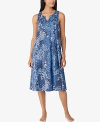 Ellen Tracy Women's Sleeveless Midi Gown