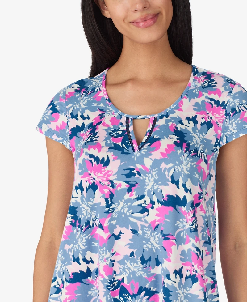 Ellen Tracy Women's Short Sleeve Chemise