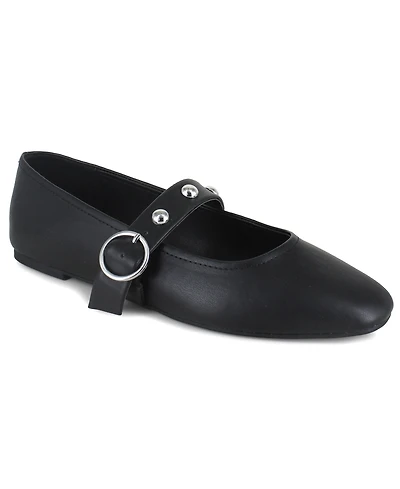 Kenneth Cole Reaction Women's Maxi Maryjane Ballet Flats