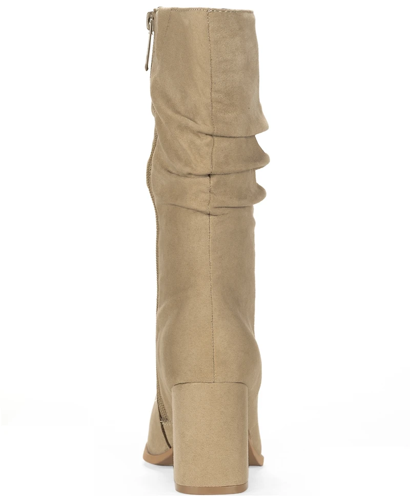 Style & Co Women's Reneee Scrunch Mid Shaft Boots, Macy's Exclusive