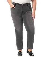 Gloria Vanderbilt Plus Tummy Sculpt Straight Jeans