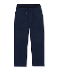 Lands' End Boys Stretch Soft Rib Waist Iron Knee Pull On Pants