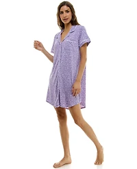 Derek Heart Women's Printed Sleepshirt
